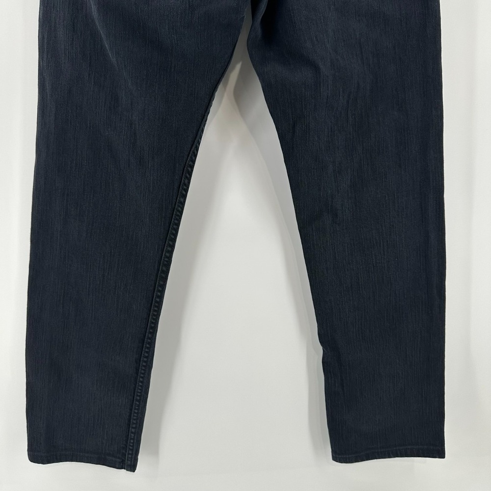 Levi's 511 Skinny Jeans Mens 33x30 Black Stretch Denim Mid Rise 5 Pockets Street - Picture 4 of 10
